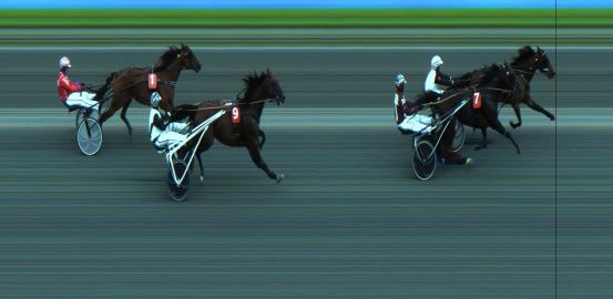 Målfoto for løp 3 på bane JA den 25.07.2022