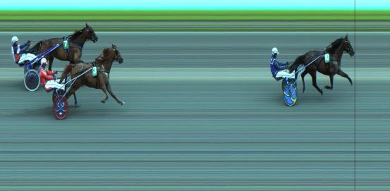 Målfoto for løp 4 på bane JA den 25.07.2022