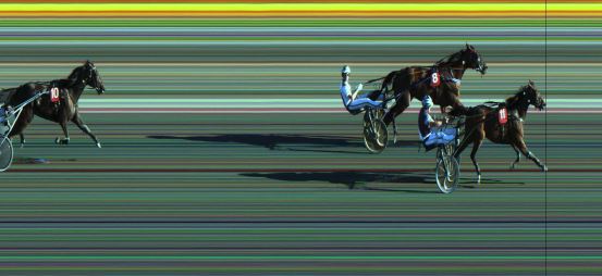 Målfoto for løp 3 på bane JA den 12.08.2022