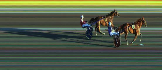 Målfoto for løp 7 på bane JA den 12.08.2022