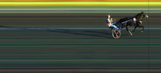 Målfoto for løp 8 på bane JA den 12.08.2022