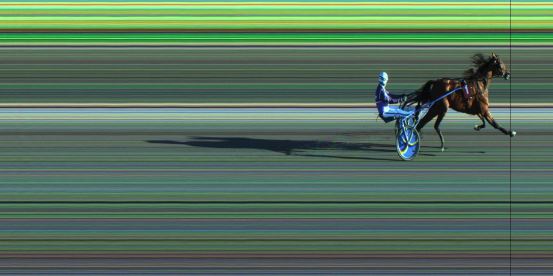 Målfoto for løp 3 på bane JA den 21.08.2022