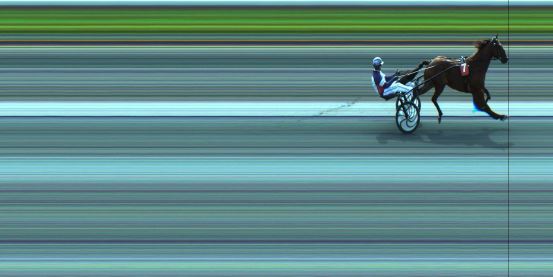 Målfoto for løp 3 på bane JA den 30.08.2022