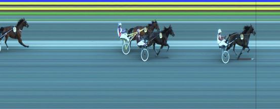 Målfoto for løp 1 på bane JA den 13.09.2022