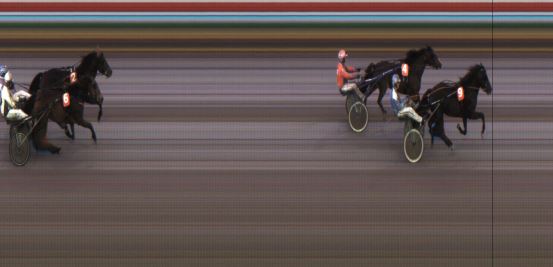 Målfoto for løp 3 på bane JA den 23.09.2022