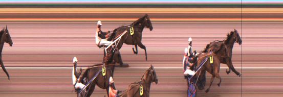 Målfoto for løp 1 på bane JA den 27.09.2022