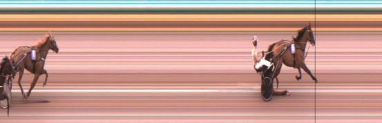 Målfoto for løp 2 på bane JA den 27.09.2022