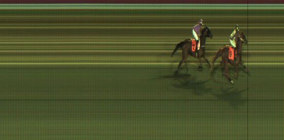 Målfoto for løp 4 på bane JA den 14.10.2022