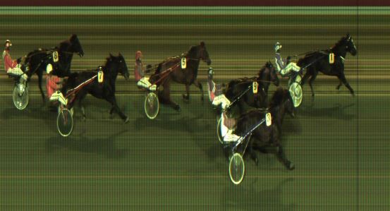 Målfoto for løp 7 på bane JA den 14.10.2022