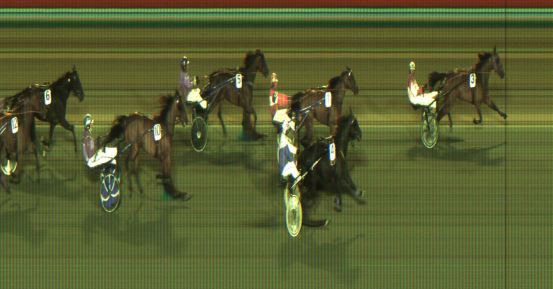 Målfoto for løp 5 på bane JA den 23.10.2022