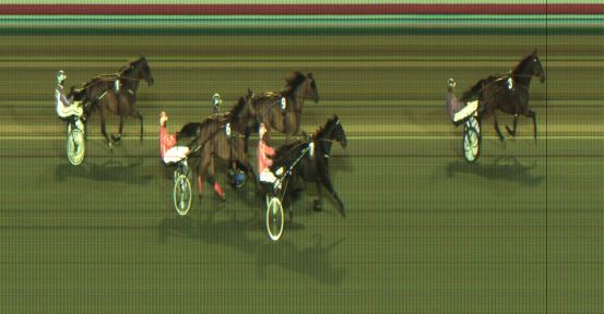 Målfoto for løp 6 på bane JA den 23.10.2022