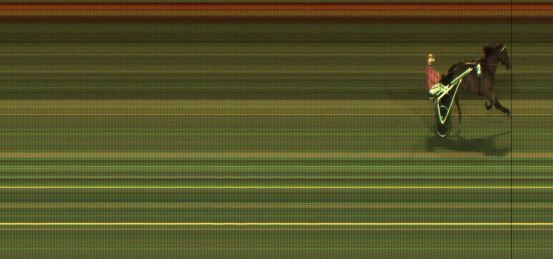 Målfoto for løp 6 på bane JA den 06.11.2022