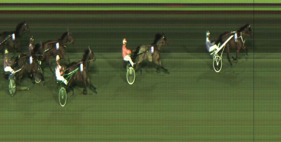 Målfoto for løp 2 på bane JA den 11.11.2022