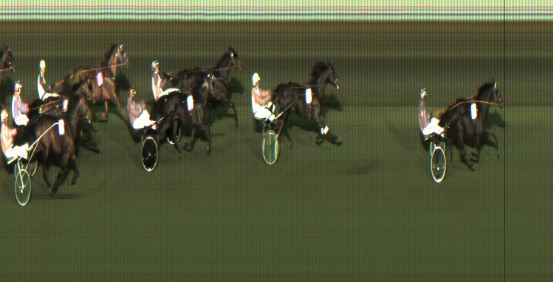 Målfoto for løp 8 på bane JA den 19.11.2022