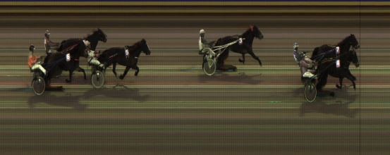 Målfoto for løp 8 på bane JA den 23.11.2022