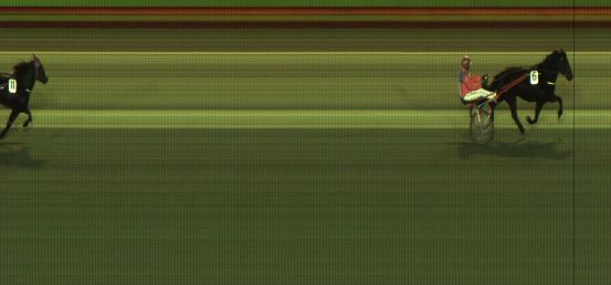 Målfoto for løp 5 på bane JA den 06.12.2022