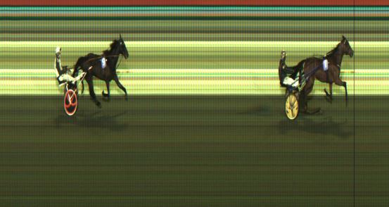 Målfoto for løp 2 på bane JA den 29.12.2022