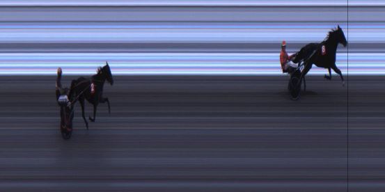 Målfoto for løp 3 på bane JA den 07.01.2023