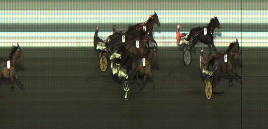 Målfoto for løp 5 på bane JA den 07.01.2023