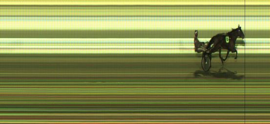 Målfoto for løp 9 på bane JA den 07.01.2023