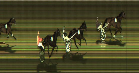 Målfoto for løp 4 på bane JA den 09.01.2023