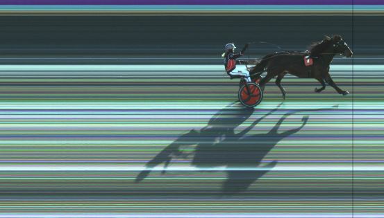 Målfoto for løp 3 på bane JA den 11.01.2023