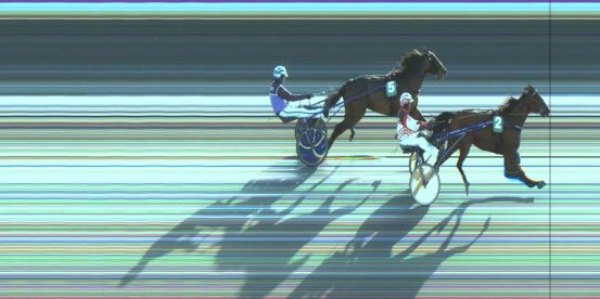 Målfoto for løp 4 på bane JA den 11.01.2023