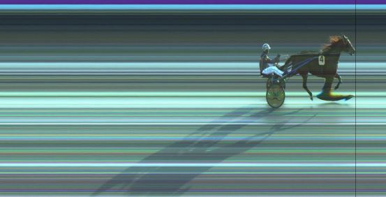 Målfoto for løp 7 på bane JA den 11.01.2023