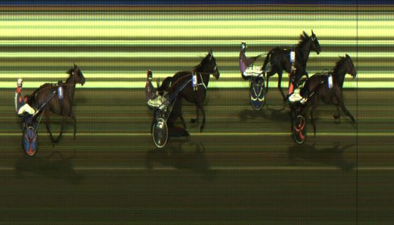 Målfoto for løp 2 på bane JA den 15.01.2023