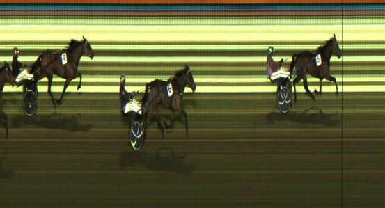 Målfoto for løp 5 på bane JA den 15.01.2023