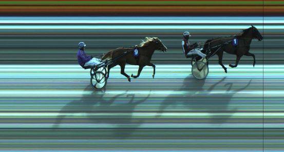 Målfoto for løp 2 på bane JA den 25.01.2023