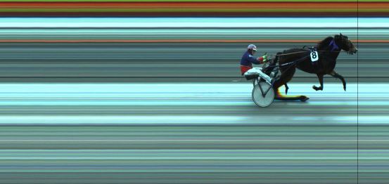 Målfoto for løp 5 på bane JA den 25.01.2023