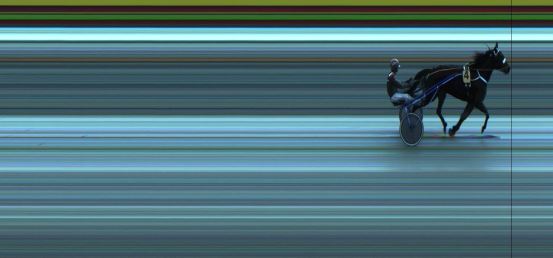 Målfoto for løp 7 på bane JA den 25.01.2023