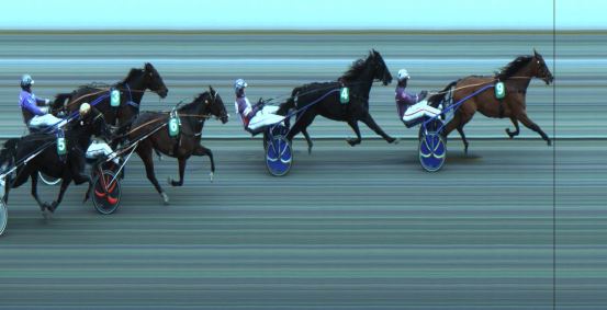 Målfoto for løp 4 på bane JA den 01.02.2023