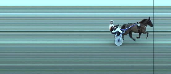 Målfoto for løp 6 på bane JA den 01.02.2023