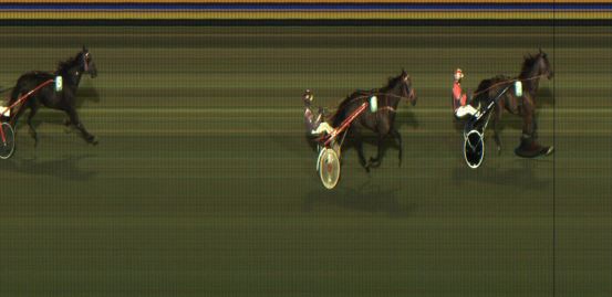 Målfoto for løp 4 på bane JA den 10.02.2023