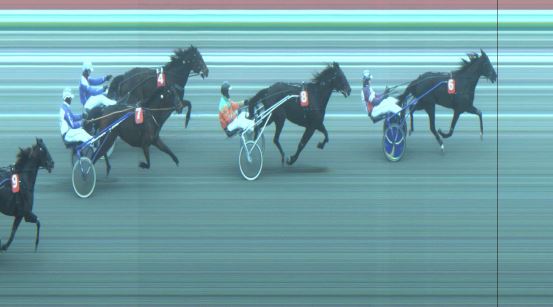 Målfoto for løp 3 på bane JA den 15.02.2023