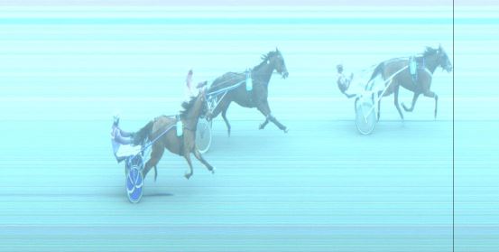 Målfoto for løp 4 på bane JA den 15.02.2023