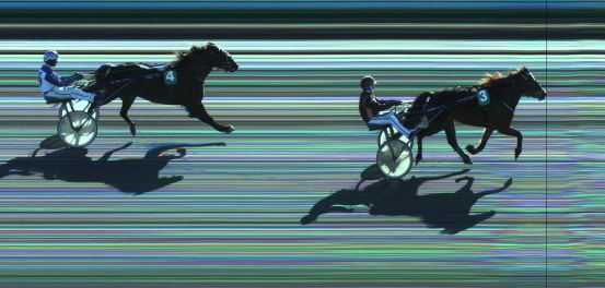 Målfoto for løp 4 på bane JA den 20.02.2023