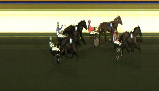 Målfoto for løp 2 på bane JA den 26.02.2023