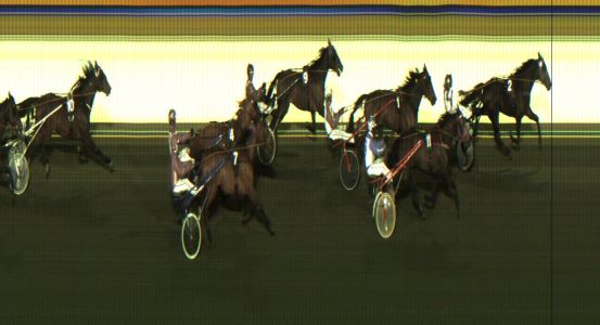 Målfoto for løp 6 på bane JA den 26.02.2023