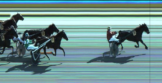 Målfoto for løp 7 på bane JA den 20.03.2023