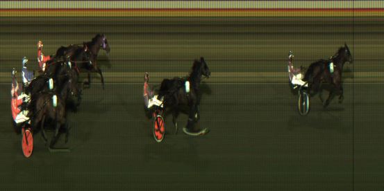 Målfoto for løp 4 på bane JA den 25.03.2023