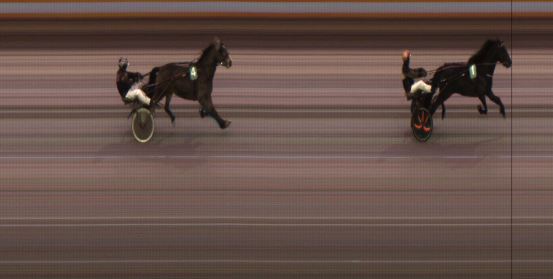 Målfoto for løp 4 på bane JA den 14.04.2023