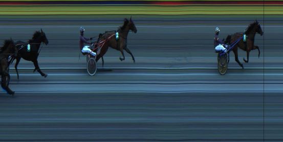 Målfoto for løp 4 på bane JA den 23.04.2023