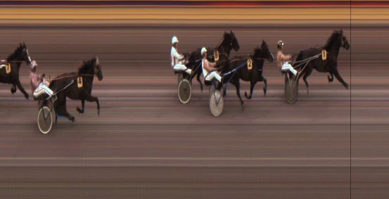 Målfoto for løp 7 på bane JA den 23.04.2023