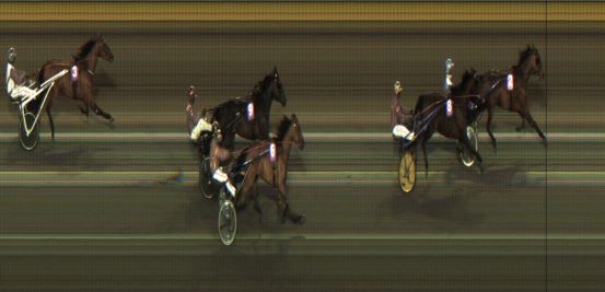 Målfoto for løp 8 på bane JA den 23.04.2023