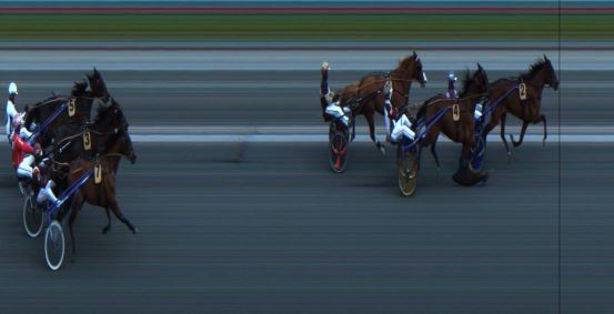 Målfoto for løp 7 på bane JA den 30.04.2023