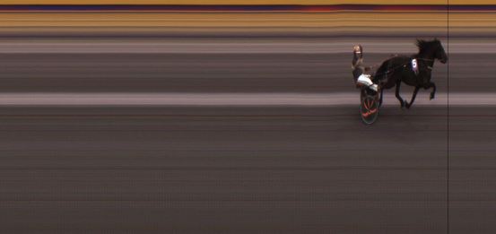 Målfoto for løp 8 på bane JA den 30.04.2023