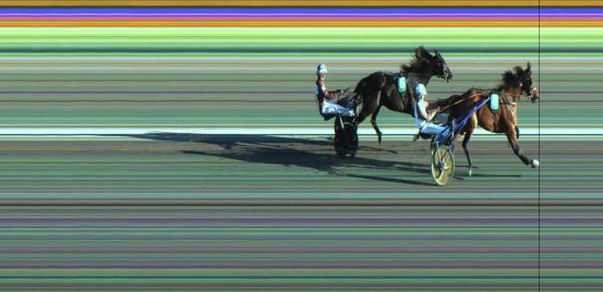 Målfoto for løp 4 på bane JA den 07.05.2023